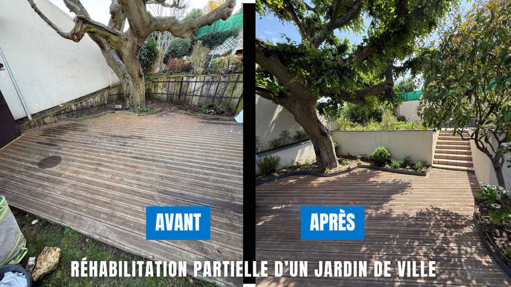 RÉHABILITATION PARTIELLE D'UN JARDIN DE VILLE